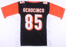 Load image into Gallery viewer, Chad "Ochocinco" Johnson Signed Cincinnati Bengals Jersey (JSA COA) (Size: XL)