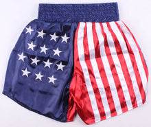 Load image into Gallery viewer, Eric "Butterbean" Esch Signed USA Boxing Trunks (JSA COA) (Size: Large)