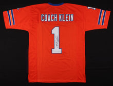 Load image into Gallery viewer, Henry Winkler Signed "The Waterboy" SCLSU Mud Dogs Jersey Inscribed "Coach Klein" (JSA COA) (Size: XL)