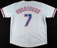 Load image into Gallery viewer, Ivan "Pudge" Rodriguez Signed Texas Rangers Jersey (JSA COA)