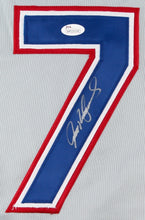 Load image into Gallery viewer, Ivan "Pudge" Rodriguez Signed Texas Rangers Jersey (JSA COA)