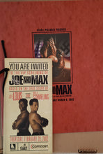 Load image into Gallery viewer, Joe Louis and Max Schmeling - Joe and Max (2002) Book with Tickets