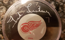 Load image into Gallery viewer, Ted Lindsay Autographed Hockey Puck