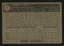 Load image into Gallery viewer, 1952 Topps #1 Andy Pafko  (Beckett Value: $5,000)