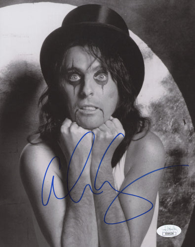 Alice Cooper Signed 8x10 Photo (JSA COA)
