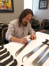 Load image into Gallery viewer, Ari Lehman Signed Jason &quot;Friday the 13th&quot; Genuine 18&quot; Steel Machete Inscribed &quot;Friday the 13th&quot; and &quot;Jason 1&quot; (PA COA)
