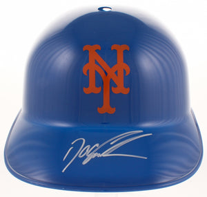 Dwight "Doc" Gooden Signed New York Mets Full-Size Replica Batting Helmet (JSA COA)