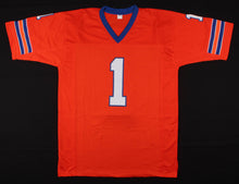 Load image into Gallery viewer, Henry Winkler Signed &quot;The Waterboy&quot; SCLSU Mud Dogs Jersey Inscribed &quot;Coach Klein&quot; (JSA COA) (Size: XL)