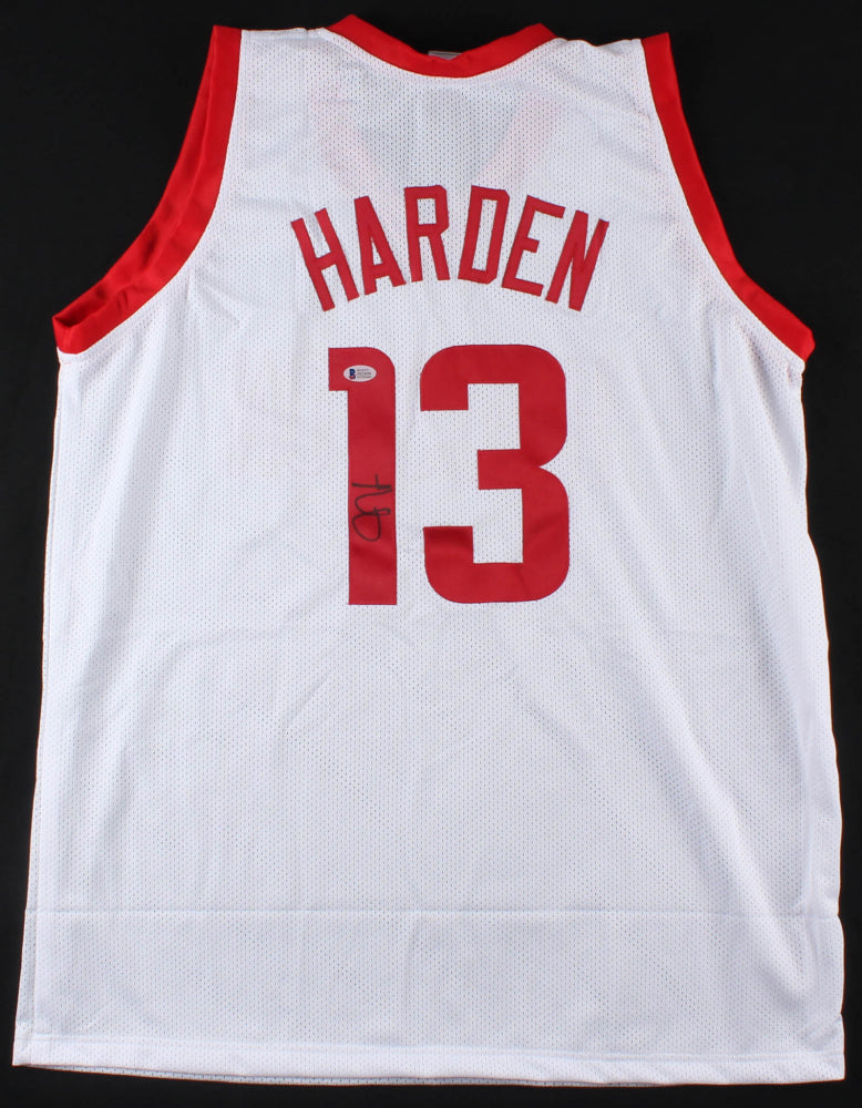 James Harden Signed Houston Rockets Jersey Black (Beckett)
