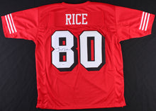 Load image into Gallery viewer, Jerry Rice Signed 49ers Jersey (PSA COA) (Size: XL)