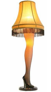 Leg Lamp from A Christmas Story
