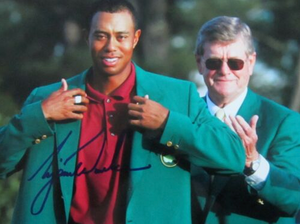 Tiger Woods PGA Champion Autographed Photo