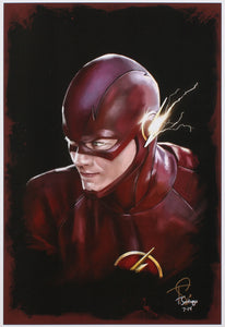 Tony Santiago - DC Comics - "The Flash" 13x19 Signed Lithograph (PA COA)