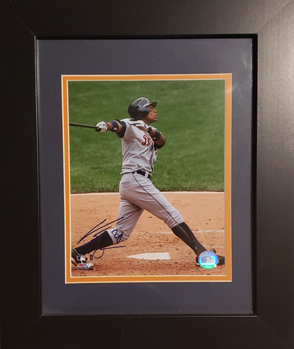 Curtis Granderson Autographed Framed Photo