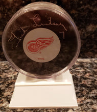 Load image into Gallery viewer, Ted Lindsay Autographed Hockey Puck